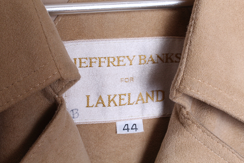 Jeffrey Banks Ultra Suede Tan Jacket
