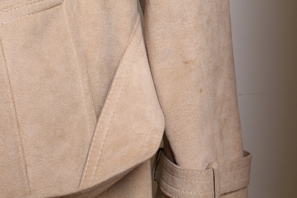 Jeffrey Banks Ultra Suede Tan Jacket