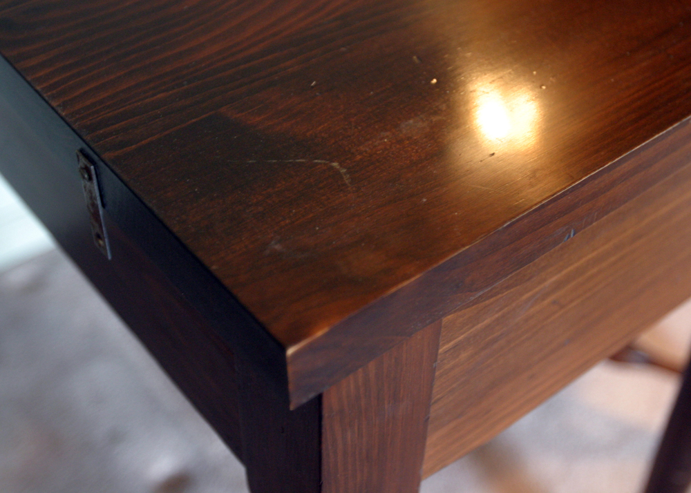 Vintage Ethan Allen Corner Desk and Chair