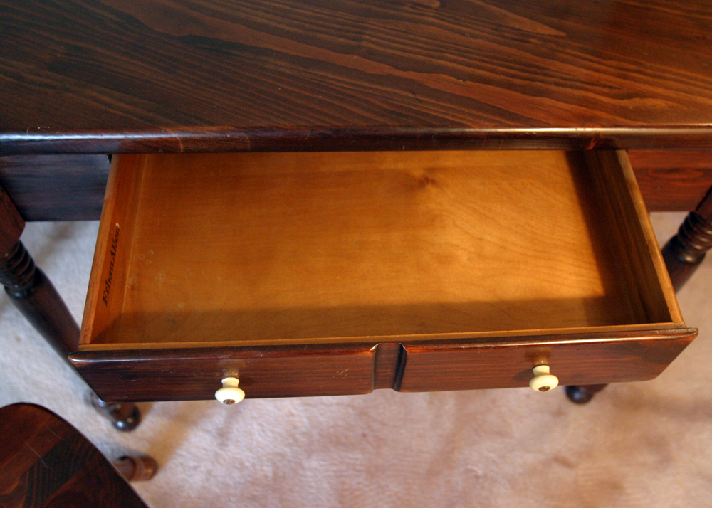 Vintage Ethan Allen Corner Desk and Chair