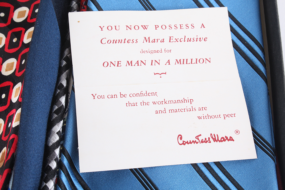 Vintage Countess Mara Neckties