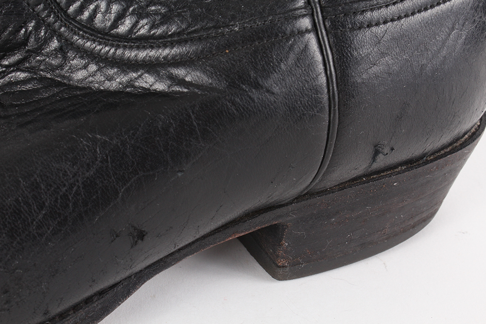 Two Pair of Leather Men's Cowboy Boots