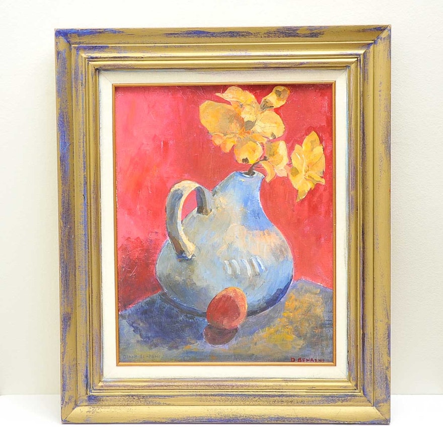 Still-Life Painting signed Diane Behrens