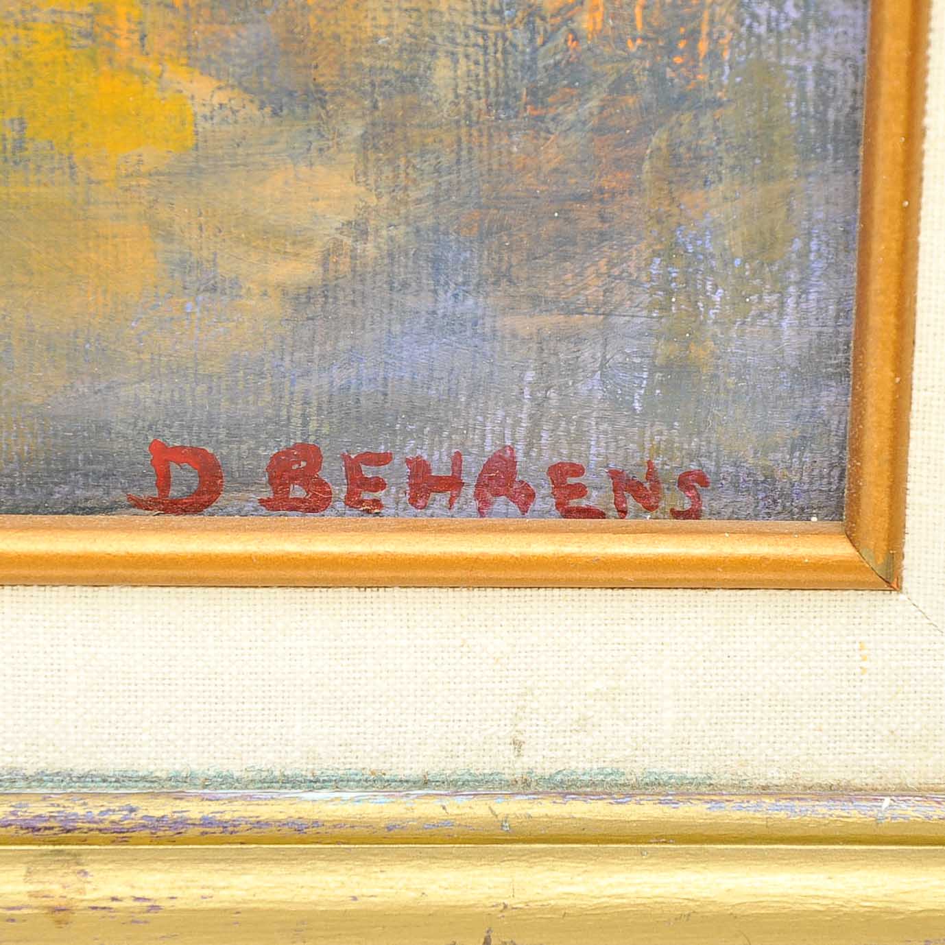 Still-Life Painting signed Diane Behrens