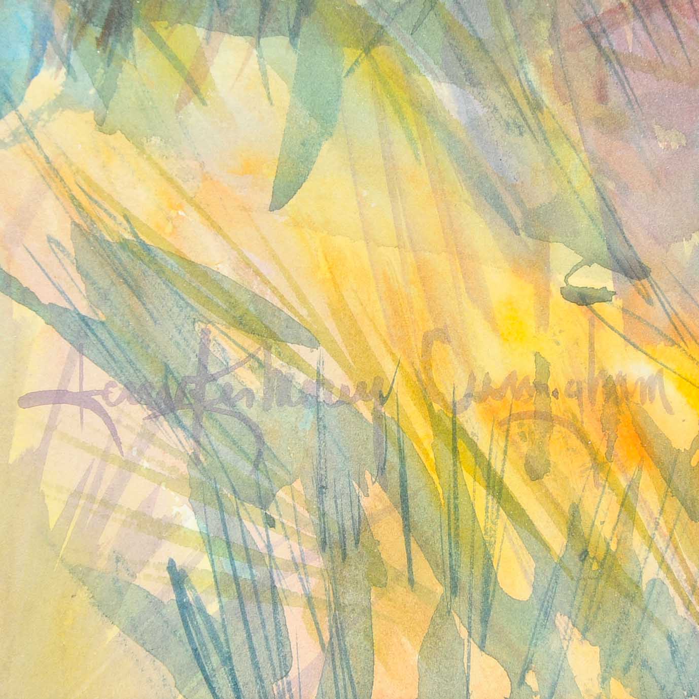 Watercolor of Los Angeles