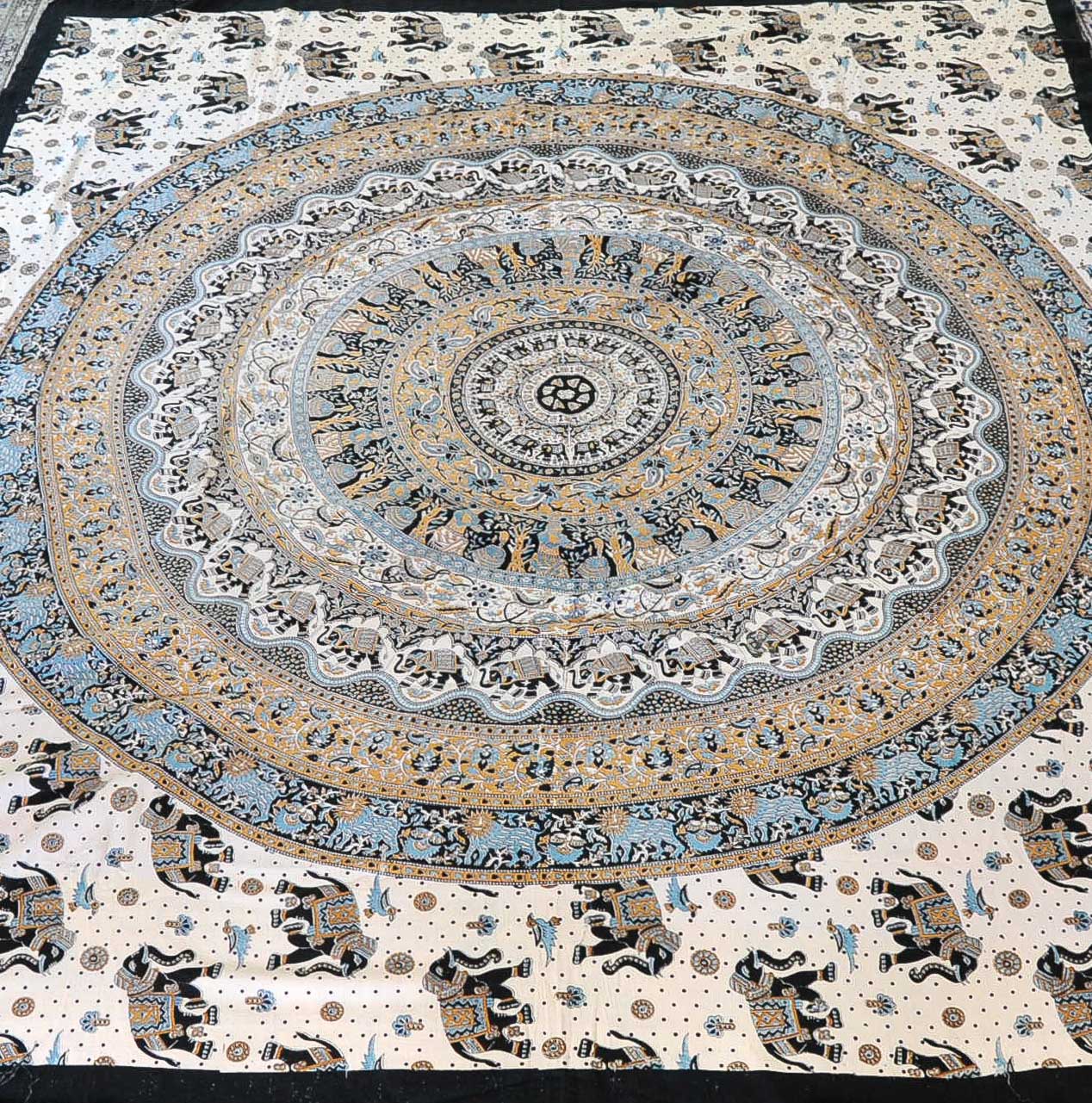 Pair of Indian-Inspired Tapestries