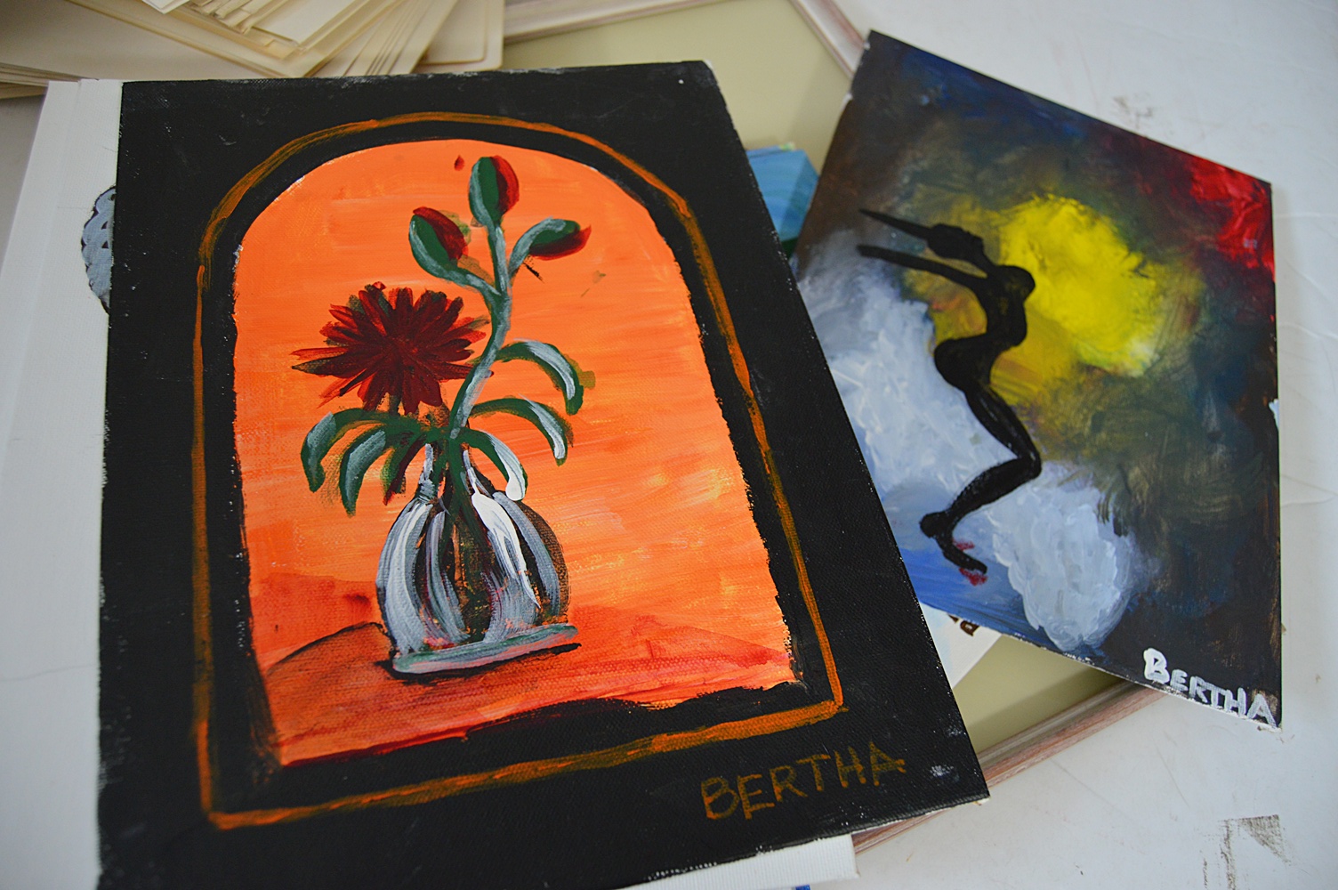 Vintage Botanical Prints, Caroline Williams Prints, Original Paintings