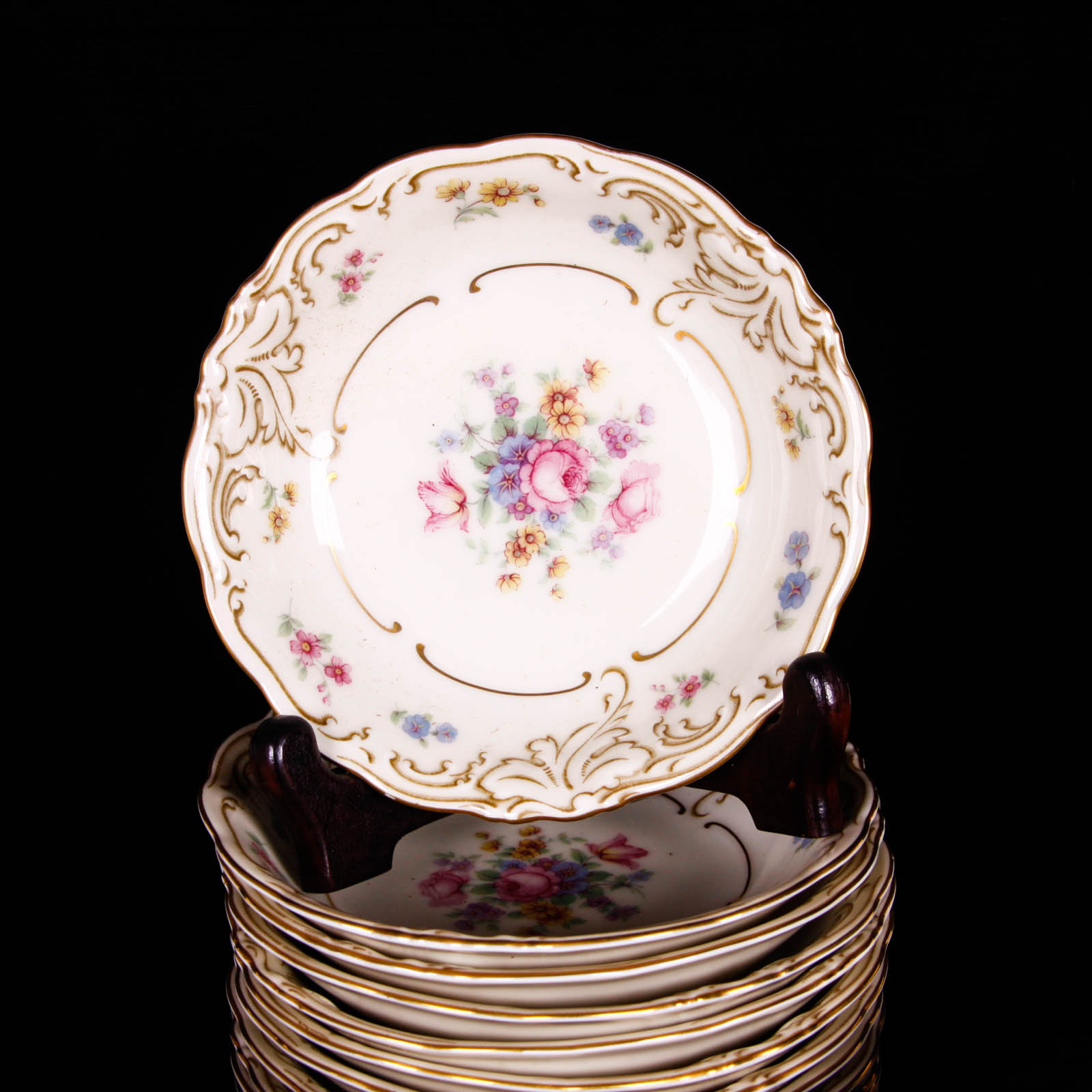 Vintage Friederike KPM Germany "Renaissance" China Set