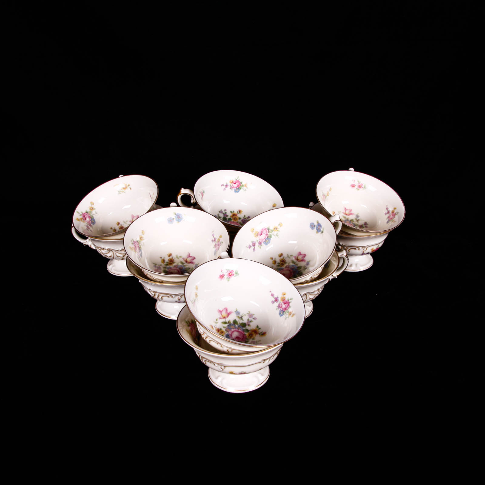 Vintage Friederike KPM Germany "Renaissance" China Set