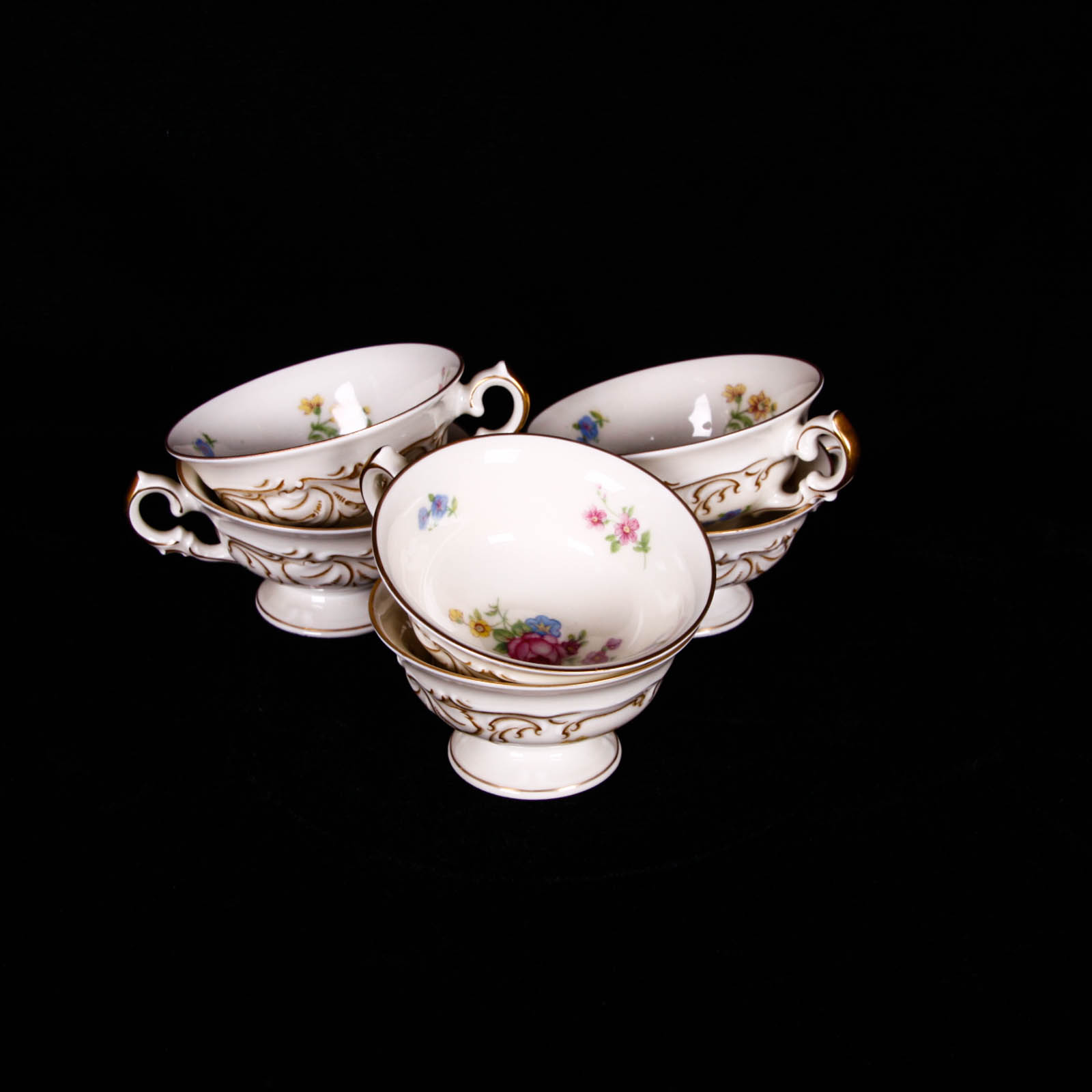 Vintage Friederike KPM Germany "Renaissance" China Set