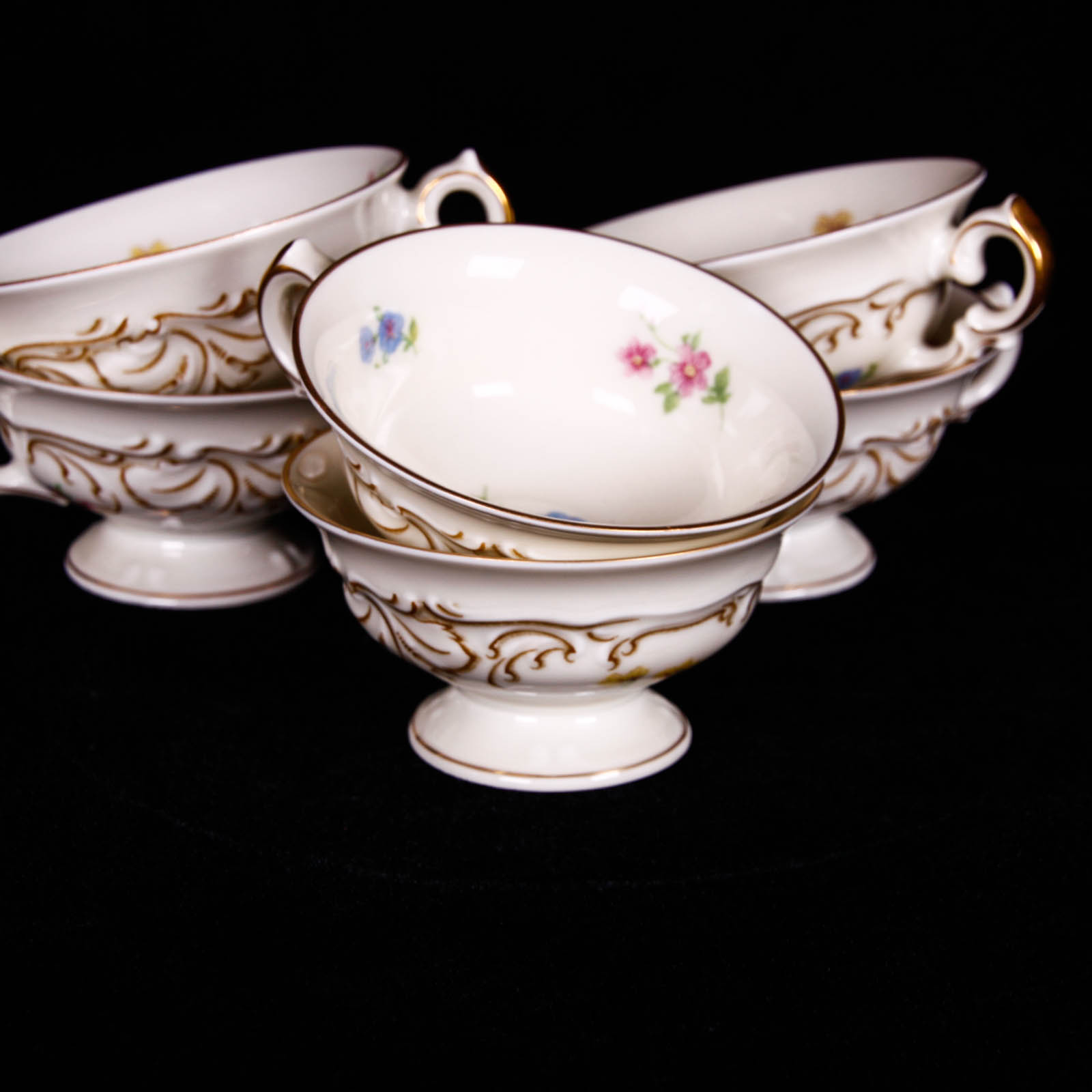 Vintage Friederike KPM Germany "Renaissance" China Set