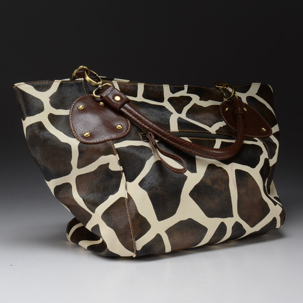 Jone Jones "Claire" PU Leather Handbag