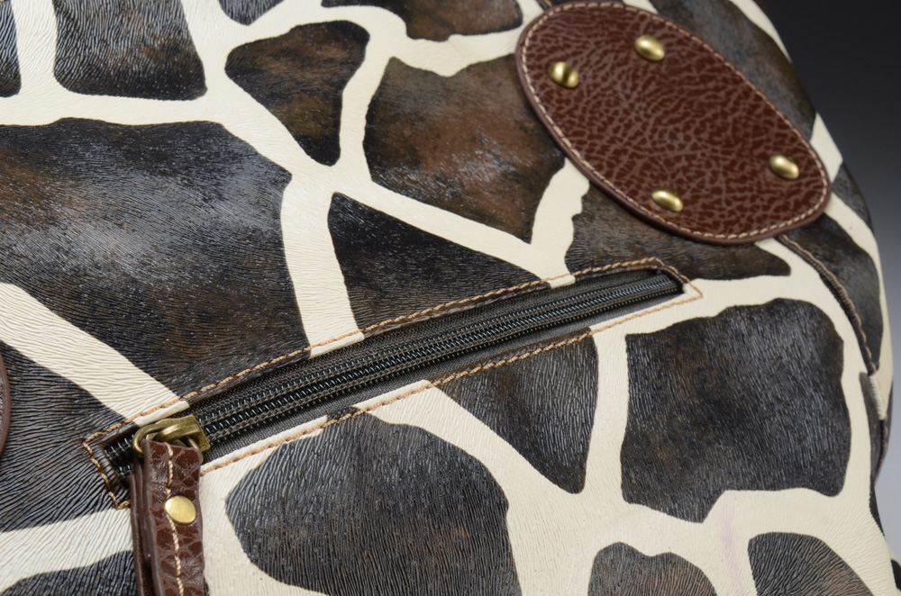 Jone Jones "Claire" PU Leather Handbag