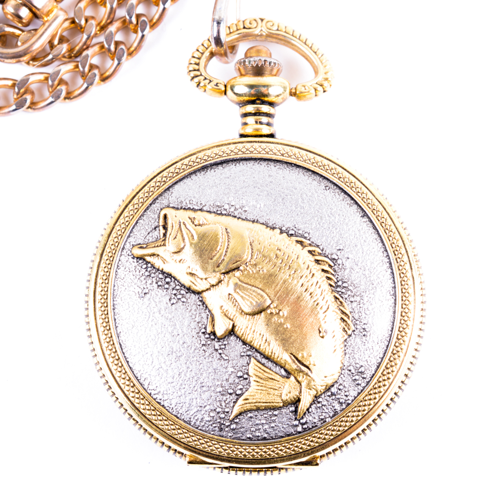 Majesti Fish Pocket Watch