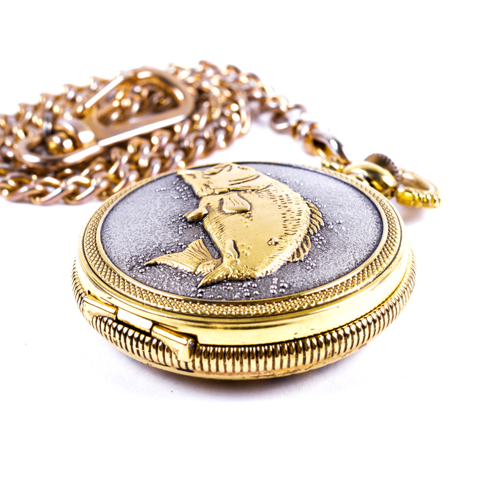 Majesti Fish Pocket Watch
