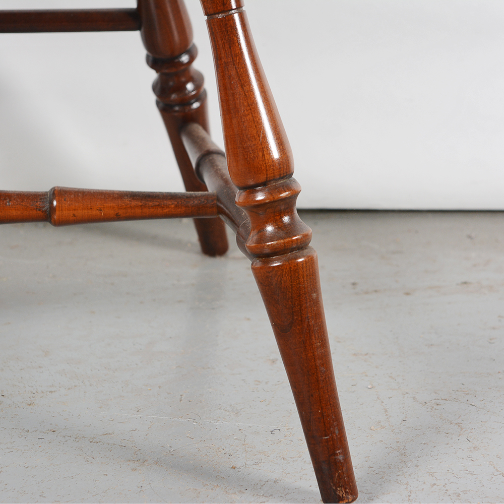 Barrel Back Winsdor Style Cherry Dining Chairs