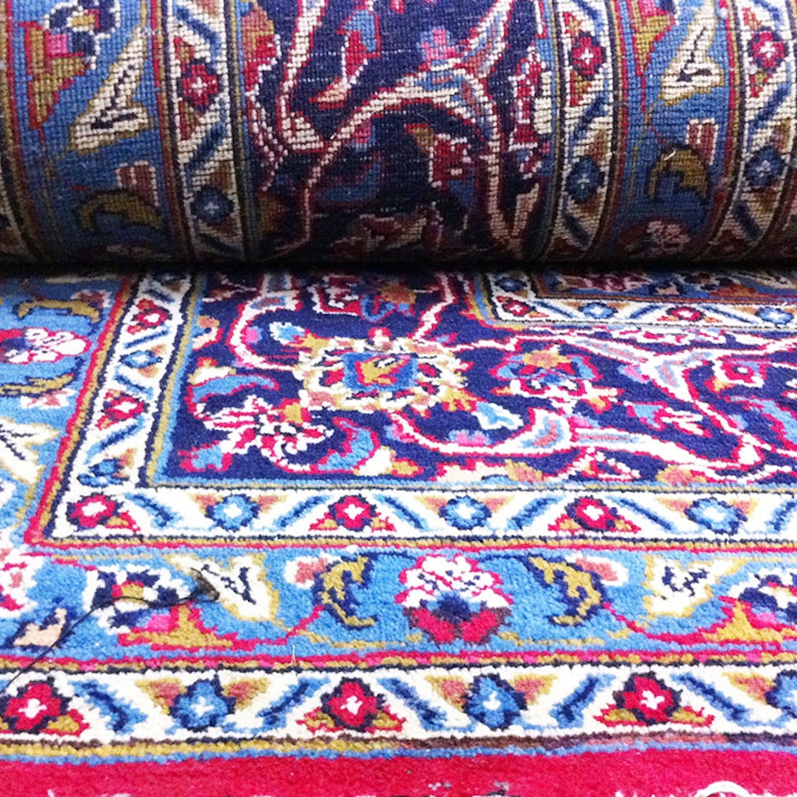 Hand-Knotted Isfahan Persian Rug
