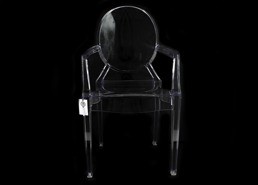 Louis-Philippe Stark Style Lucite Arm Chair