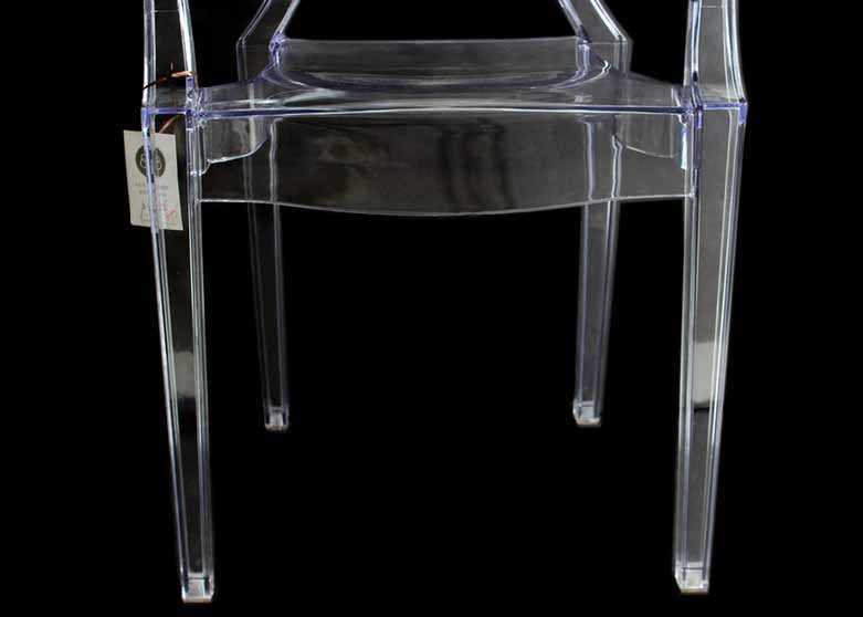 Louis-Philippe Stark Style Lucite Arm Chair
