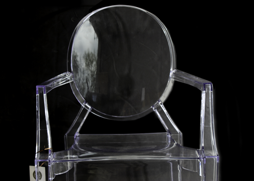 Louis-Philippe Stark Style Lucite Arm Chair