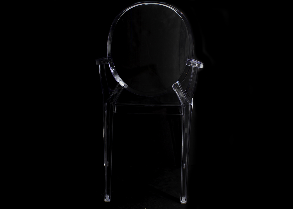 Louis-Philippe Stark Style Lucite Arm Chair