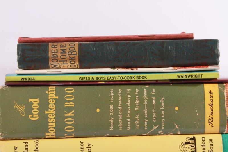 Collection of Antique and Vintage Cookbooks