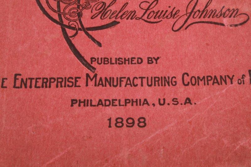 Collection of Antique and Vintage Cookbooks