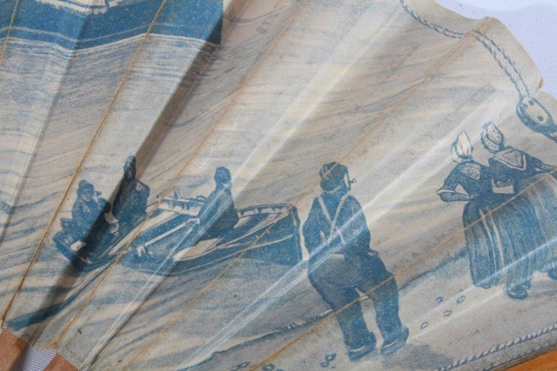 Early 20th Century "Red Star Line" Fan