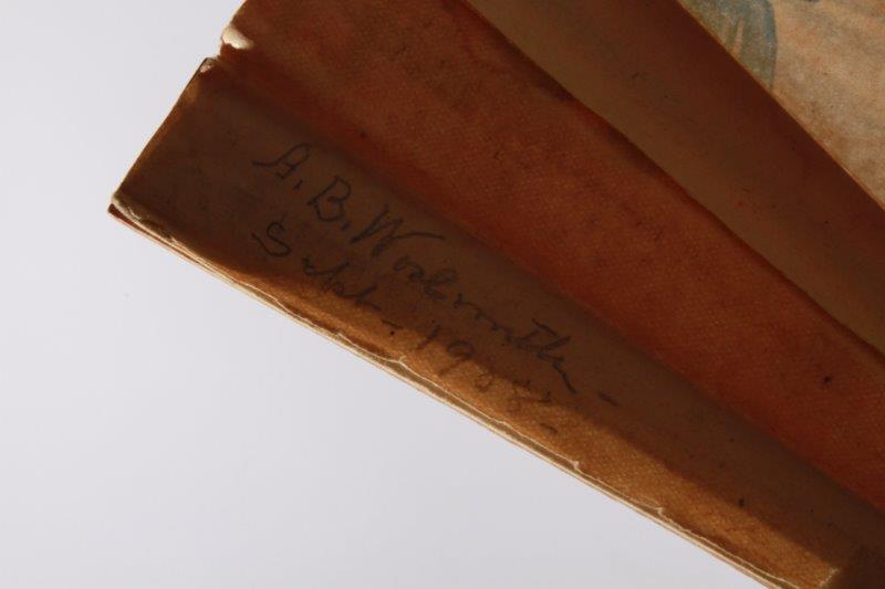 Early 20th Century "Red Star Line" Fan