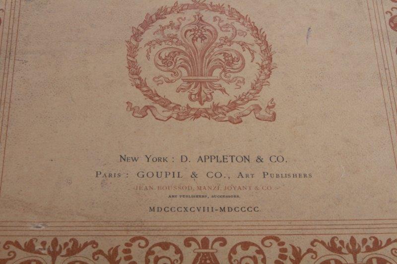 Two Folios of "The Great Masters in the Louvre Gallery"