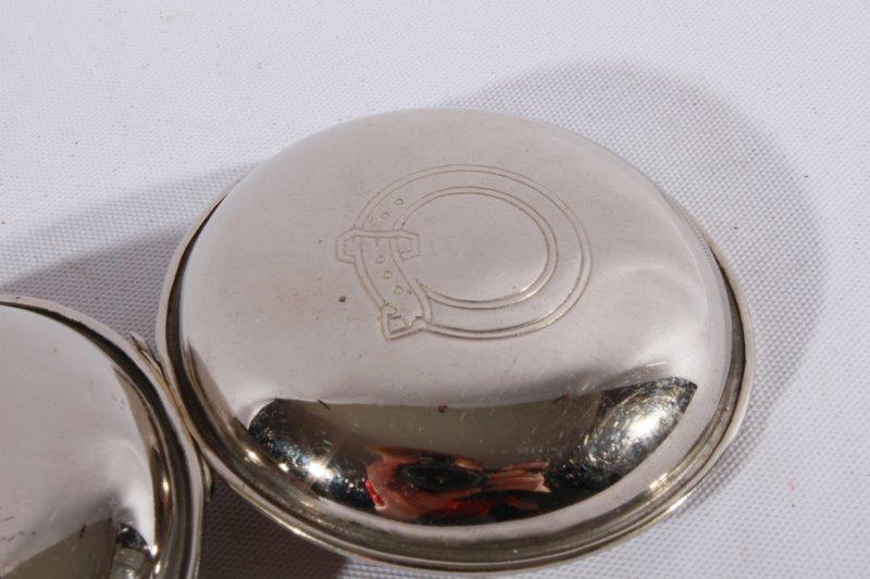 Vintage Silver Tone Compass Made in Japan