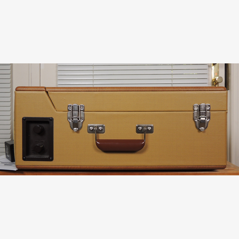 Reproduction Crosley 1950s Stack-O-Matic Traveler Turntable