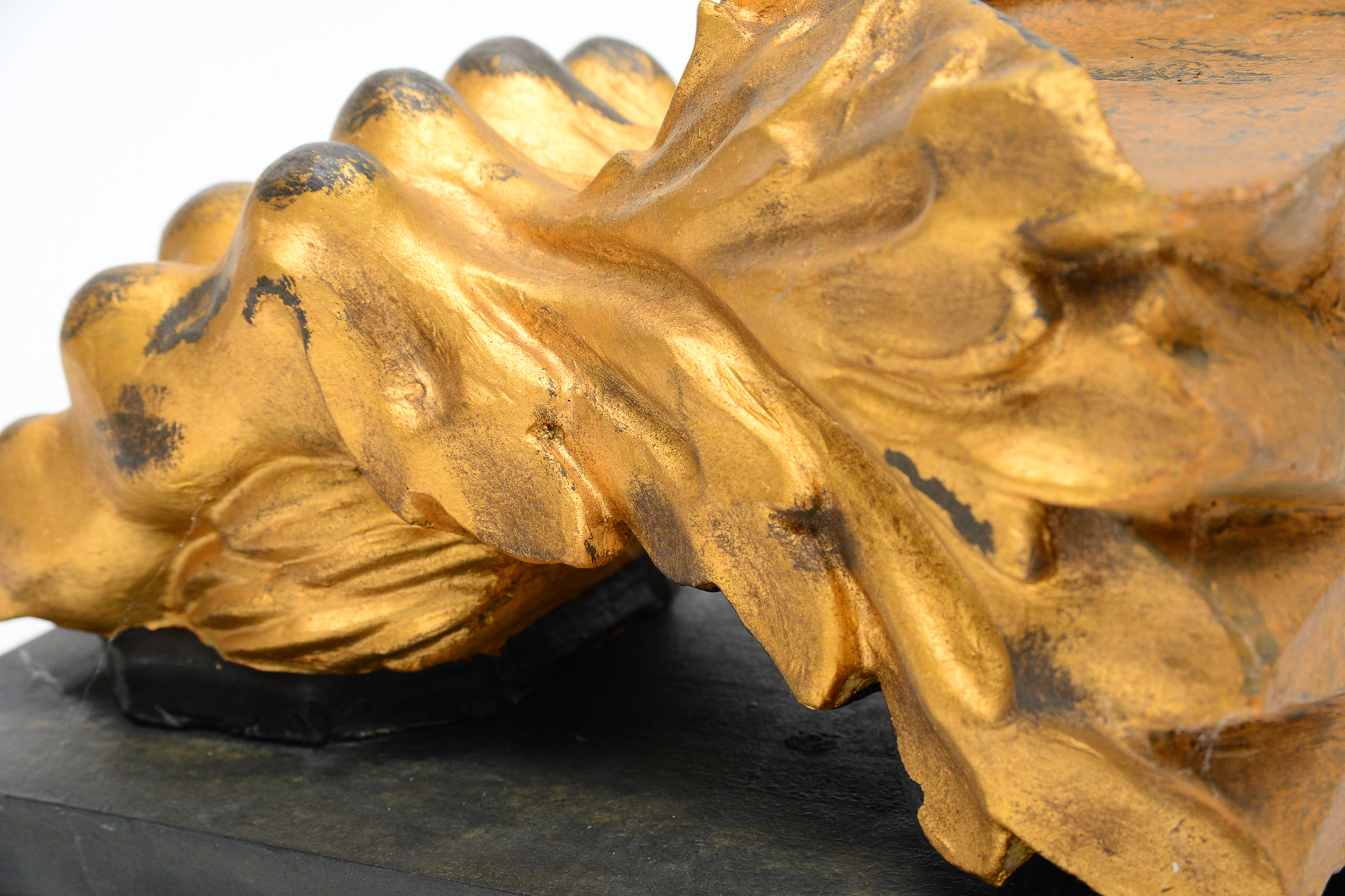 Pair of Gilt Foliate Bookends