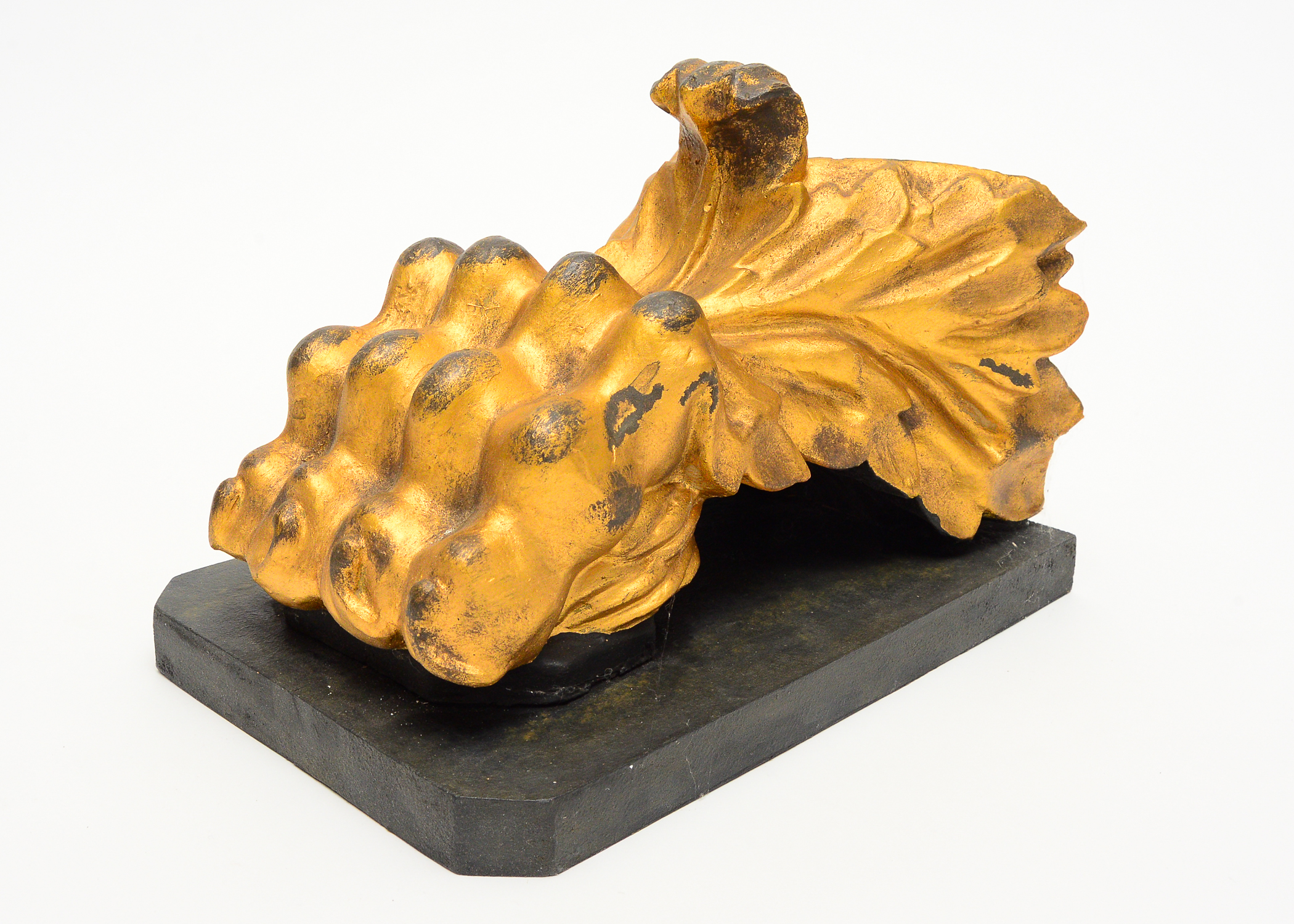 Pair of Gilt Foliate Bookends