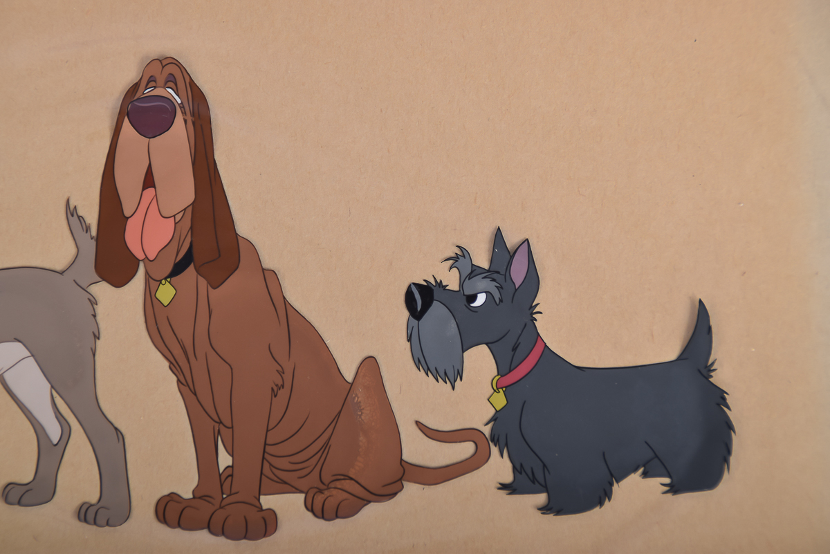 Walt Disney's "Lady and the Tramp" Celluloid