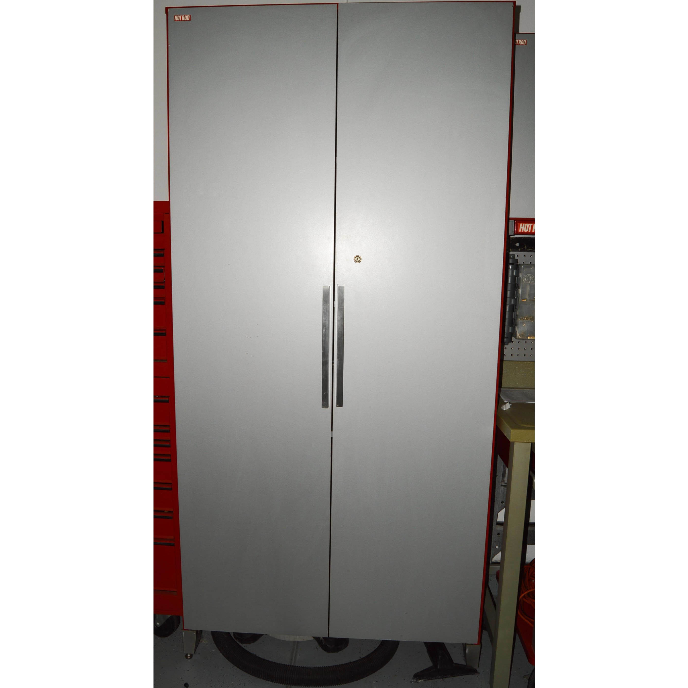 Hot Rod Garage Storage Cabinet