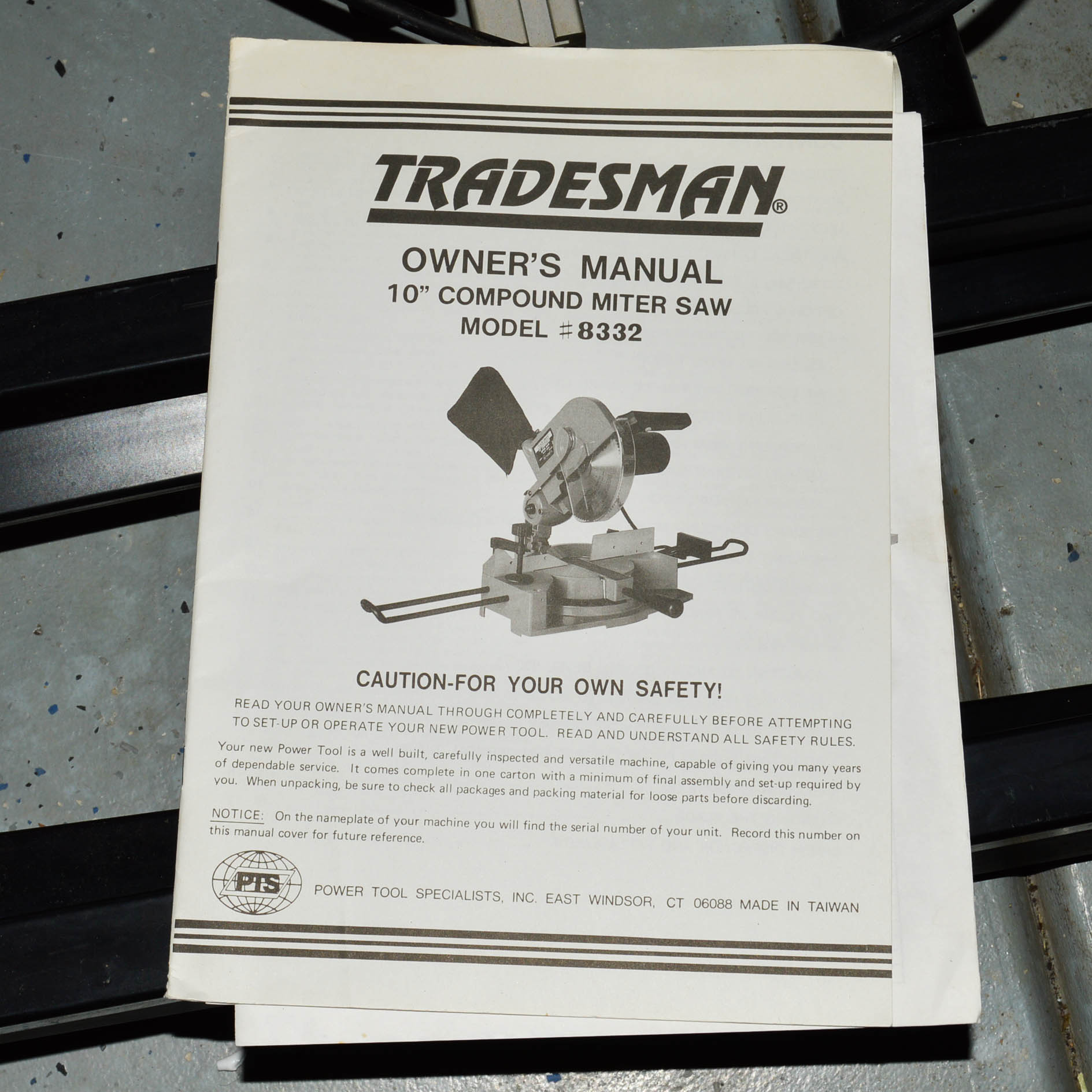 Tradesman 10" Compound Miter Saw