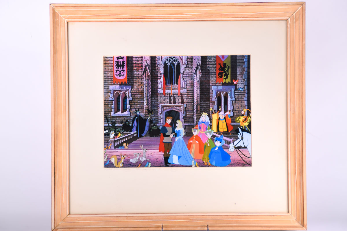 Walt Disney's "Sleeping Beauty" Dye Transfer Print