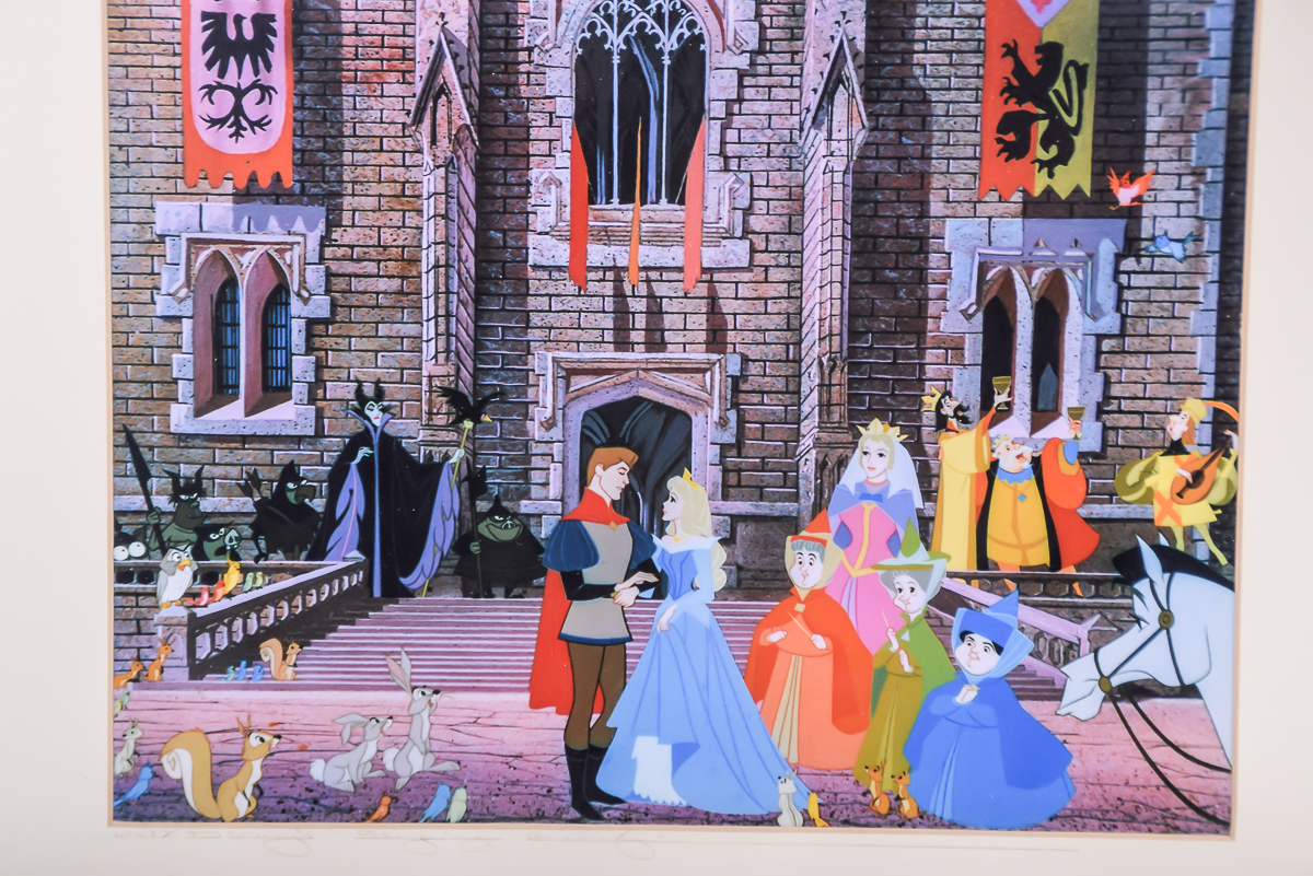 Walt Disney's "Sleeping Beauty" Dye Transfer Print