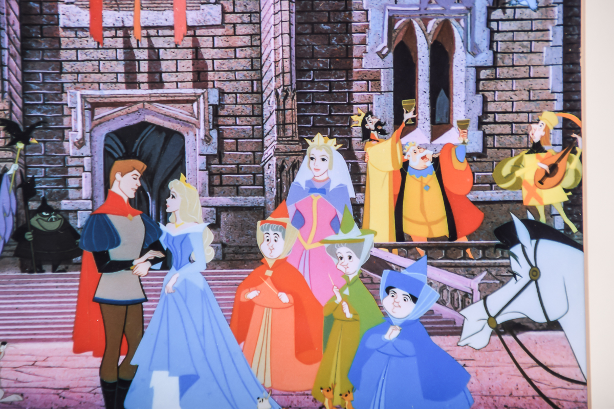 Walt Disney's "Sleeping Beauty" Dye Transfer Print