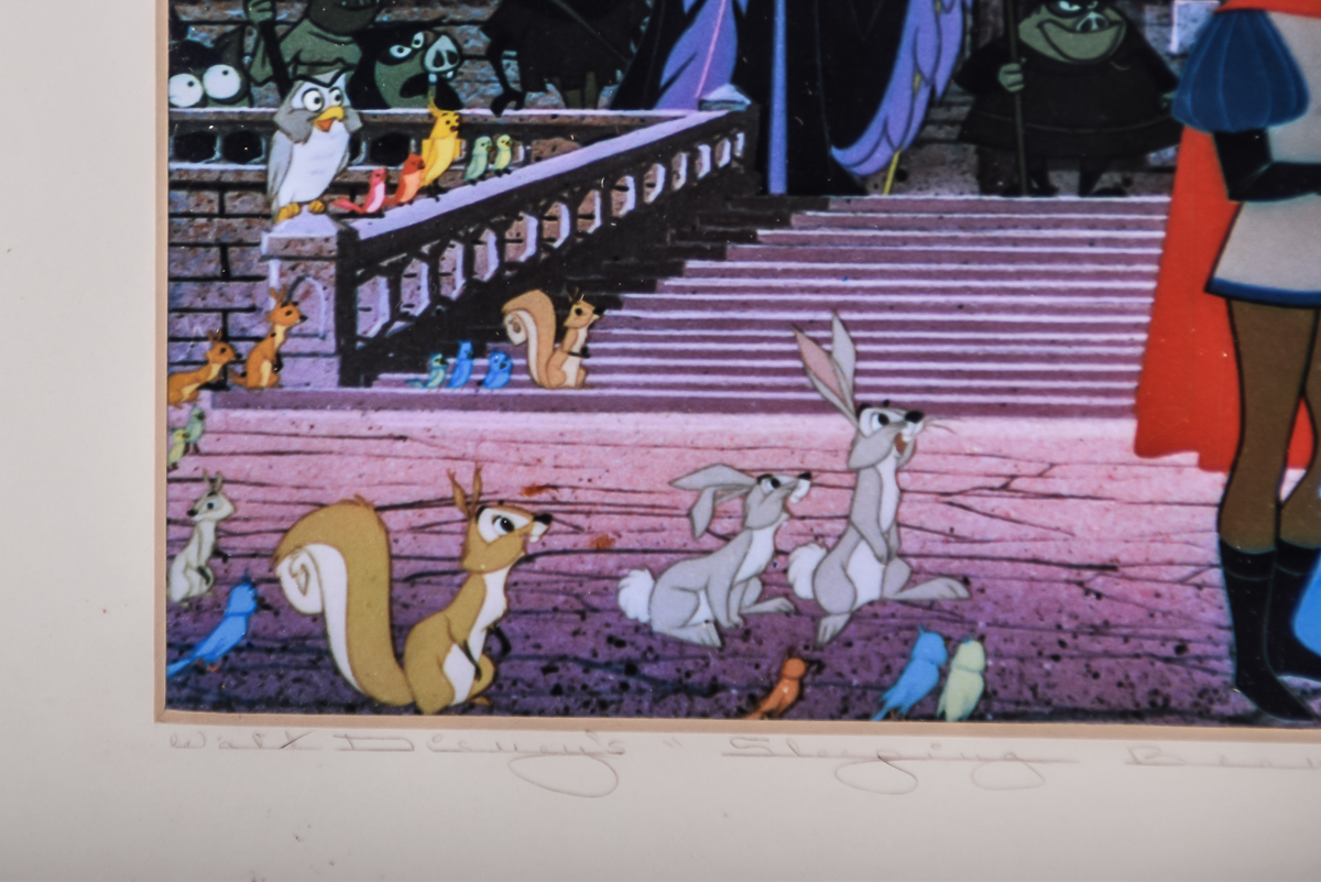 Walt Disney's "Sleeping Beauty" Dye Transfer Print