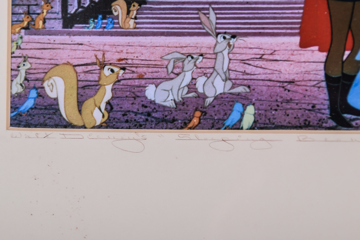 Walt Disney's "Sleeping Beauty" Dye Transfer Print