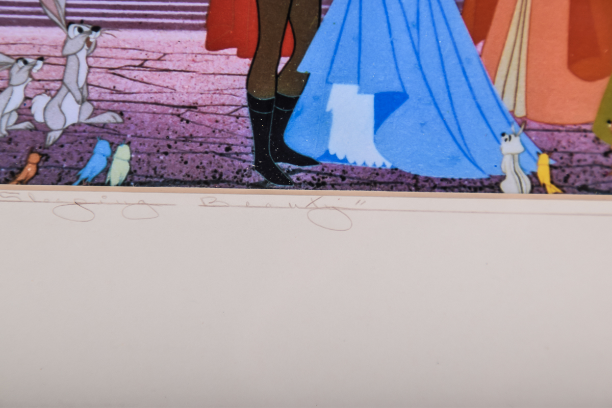 Walt Disney's "Sleeping Beauty" Dye Transfer Print