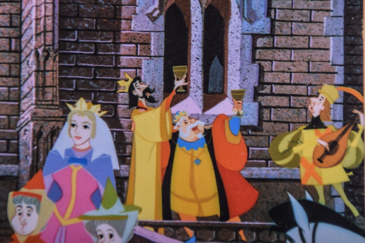 Walt Disney's "Sleeping Beauty" Dye Transfer Print