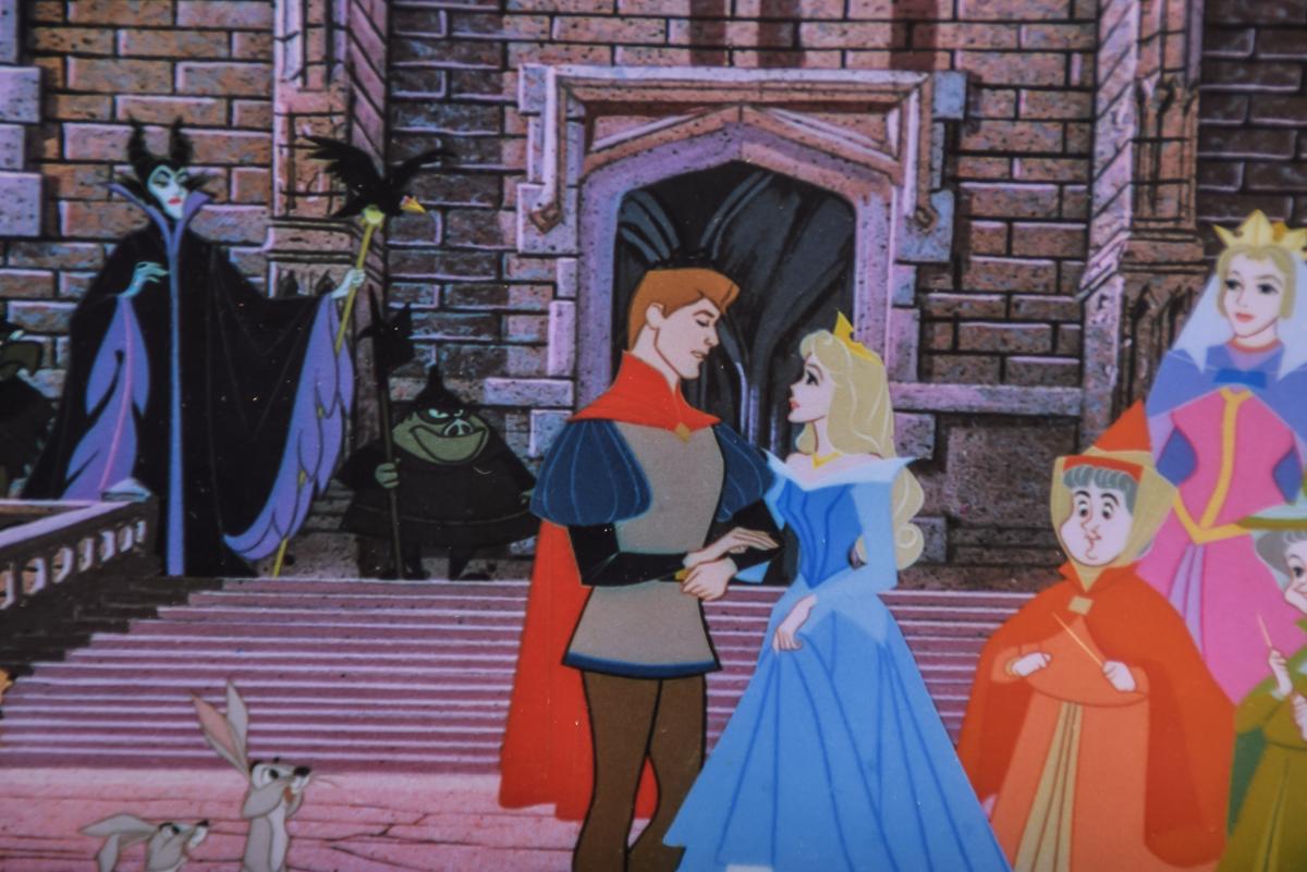 Walt Disney's "Sleeping Beauty" Dye Transfer Print