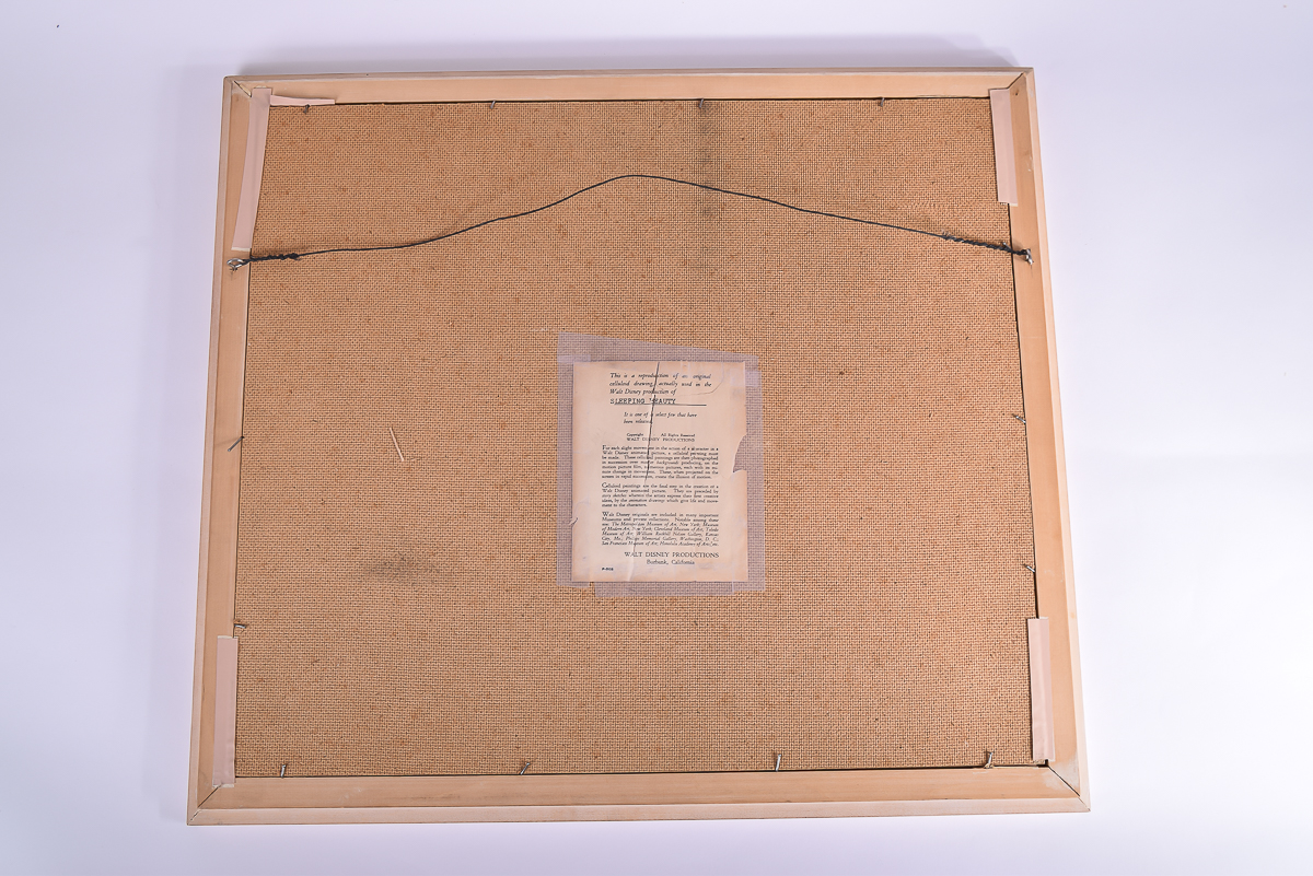 Walt Disney's "Sleeping Beauty" Dye Transfer Print