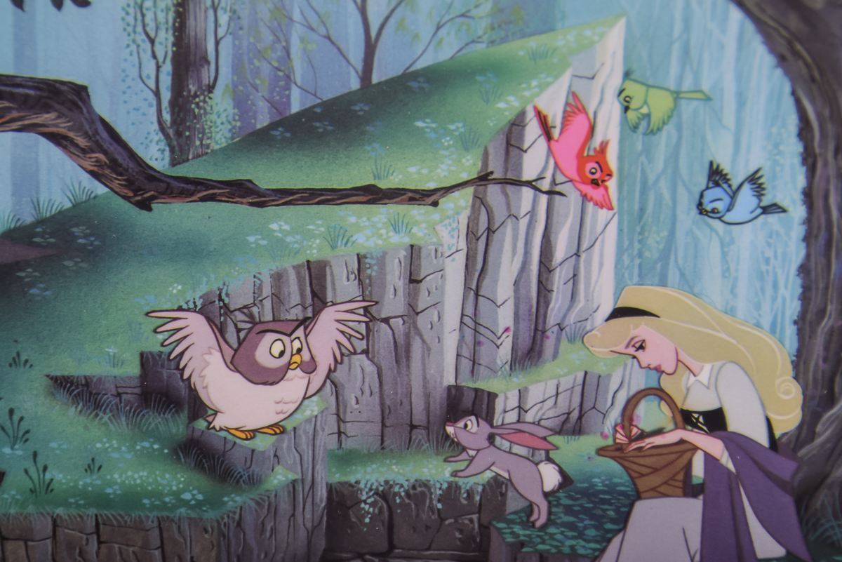 Walt Disney's "Sleeping Beauty" Dye Transfer Print