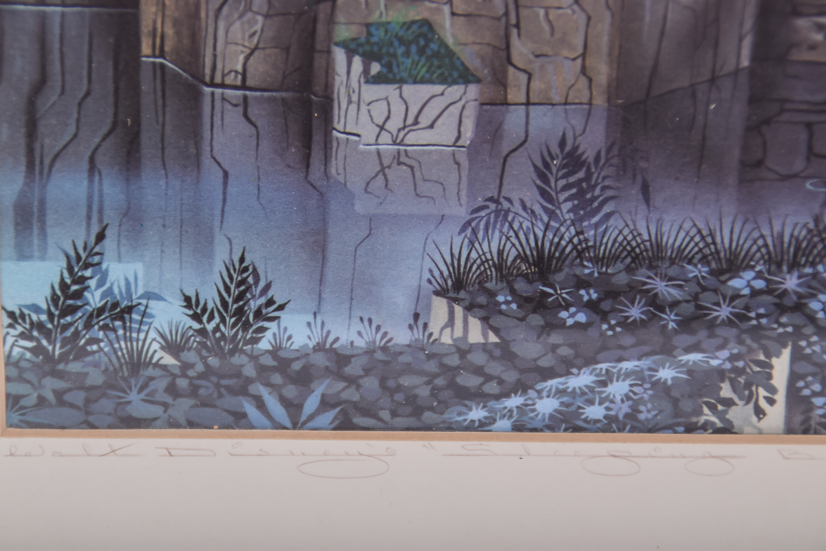 Walt Disney's "Sleeping Beauty" Dye Transfer Print