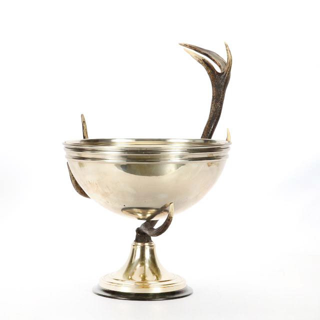 Ralph Lauren Swanson Stag Punch Bowl