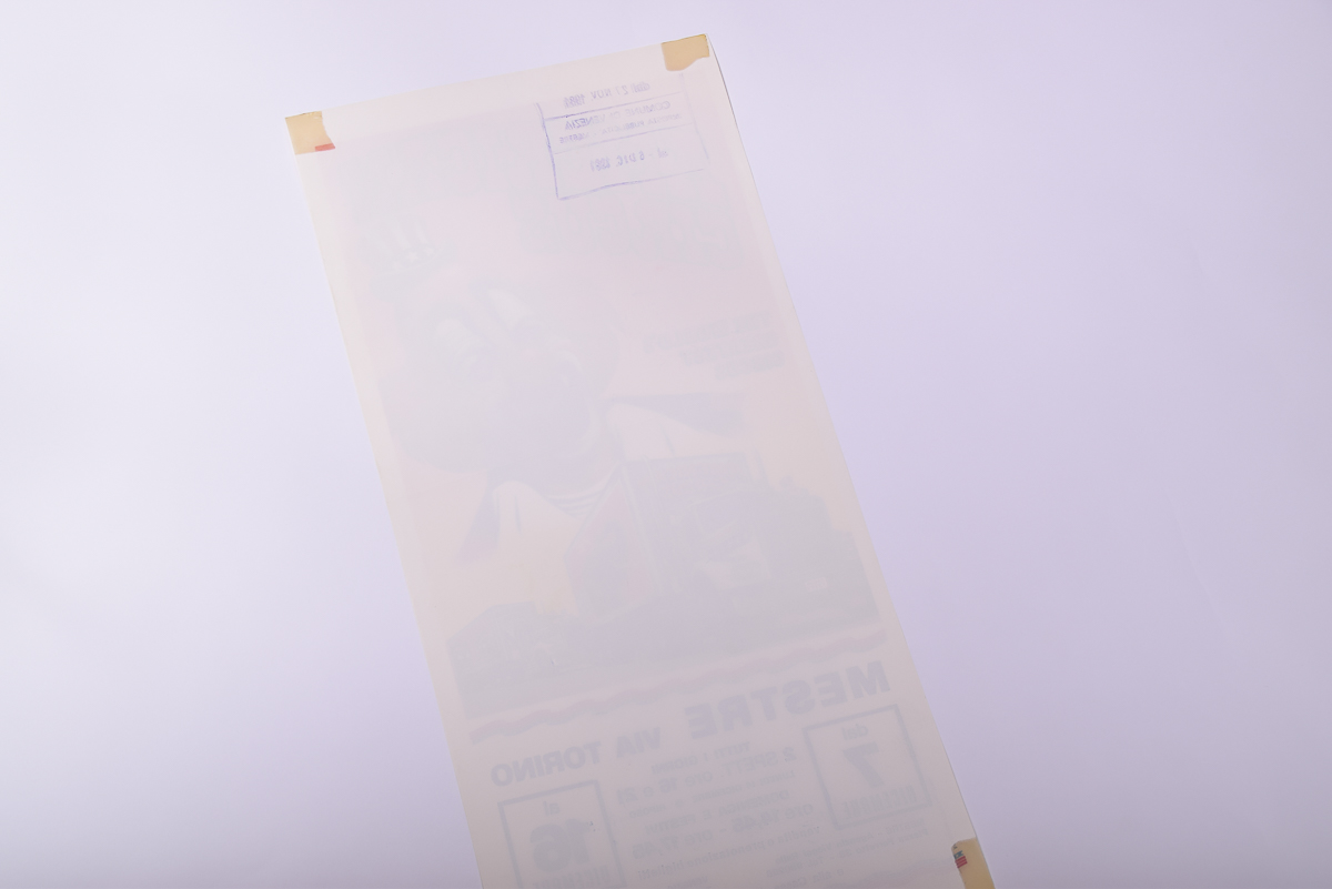 1981 American Circus Comune di Venezia Poster